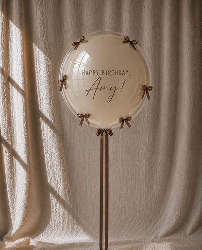 Espresso Bobo Balloon
