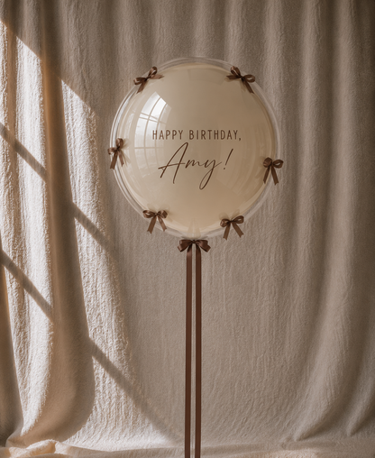Espresso Bobo Balloon