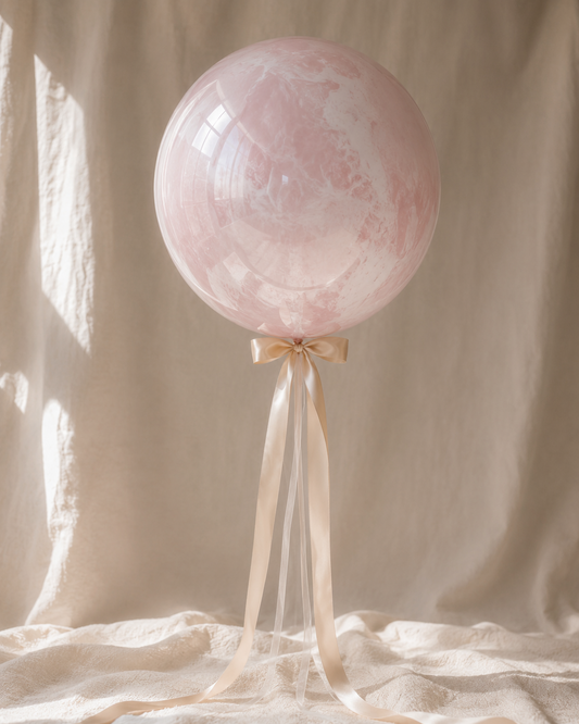 Blush Marble bobo — blush marble swirl, POP Studio Auckland
